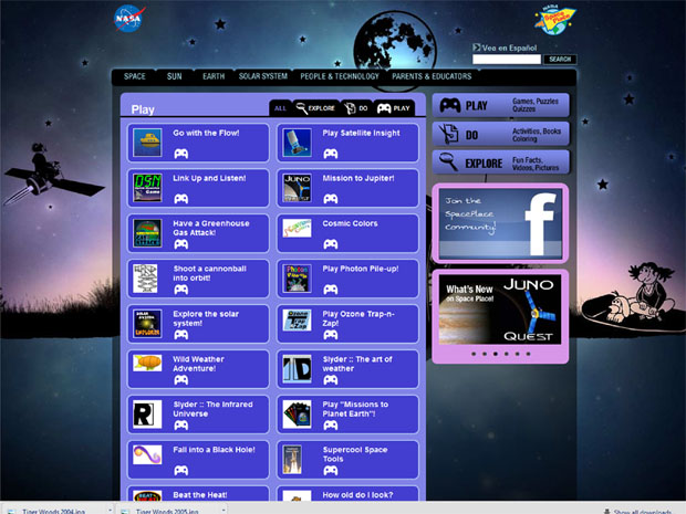 NASA Online Games